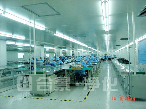 合景净化工程公司 电子工厂高级别洁净厂房建造特点与网络工程集成